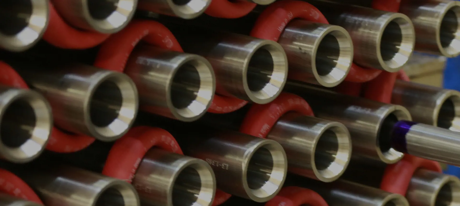 Close up of tubes